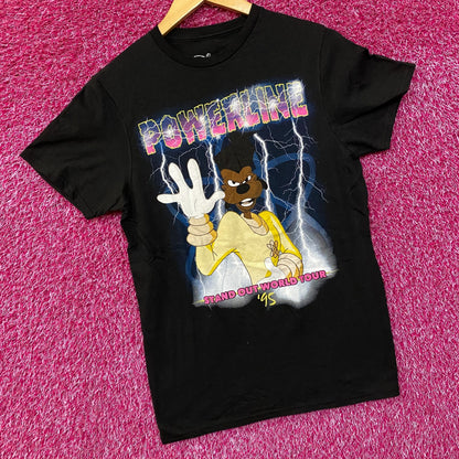 Disney A Goofy Movie Powerline World Tour T-Shirt Small