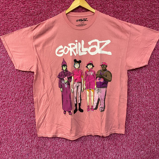 Gorillaz Cracker Island Standing Group T-Shirt XL