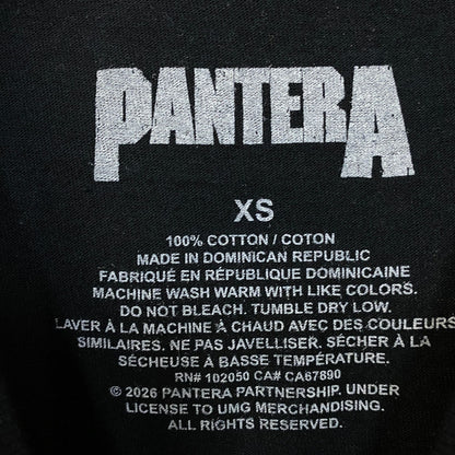 Pantera Flames Band Photo Metal Band T-Shirt XS