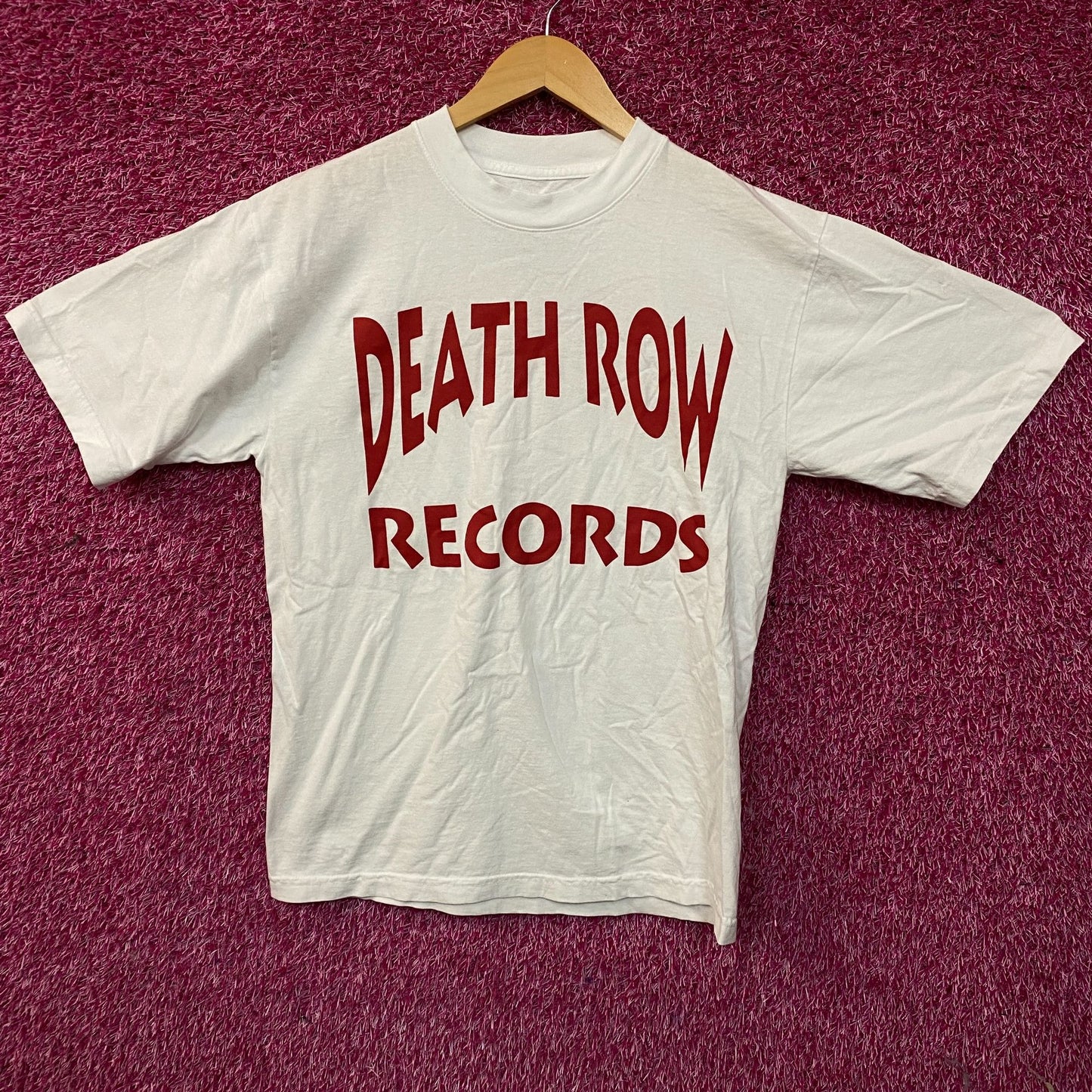 Death Row Records Logo Graphic T-Shirt Small