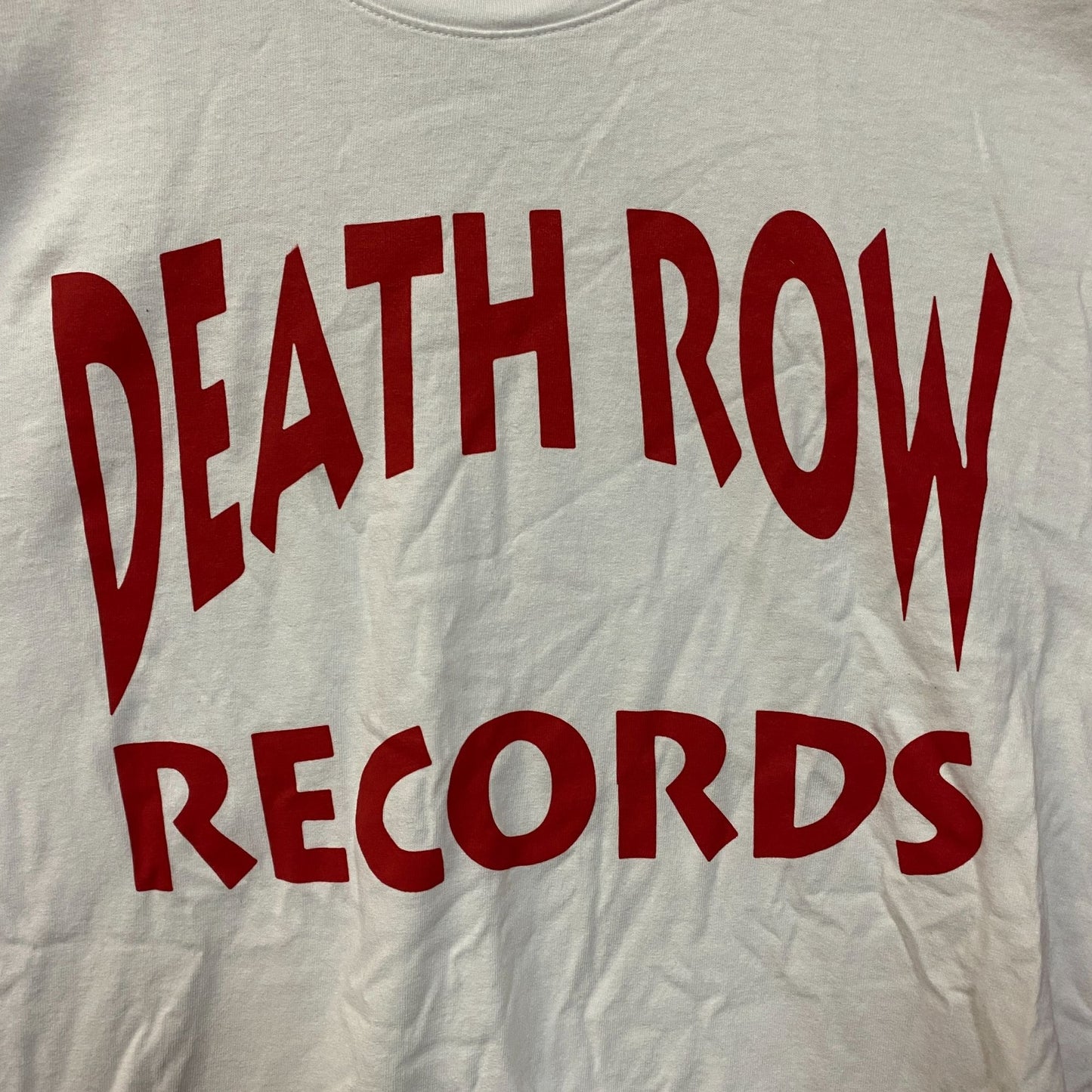 Death Row Records Logo Graphic T-Shirt Small
