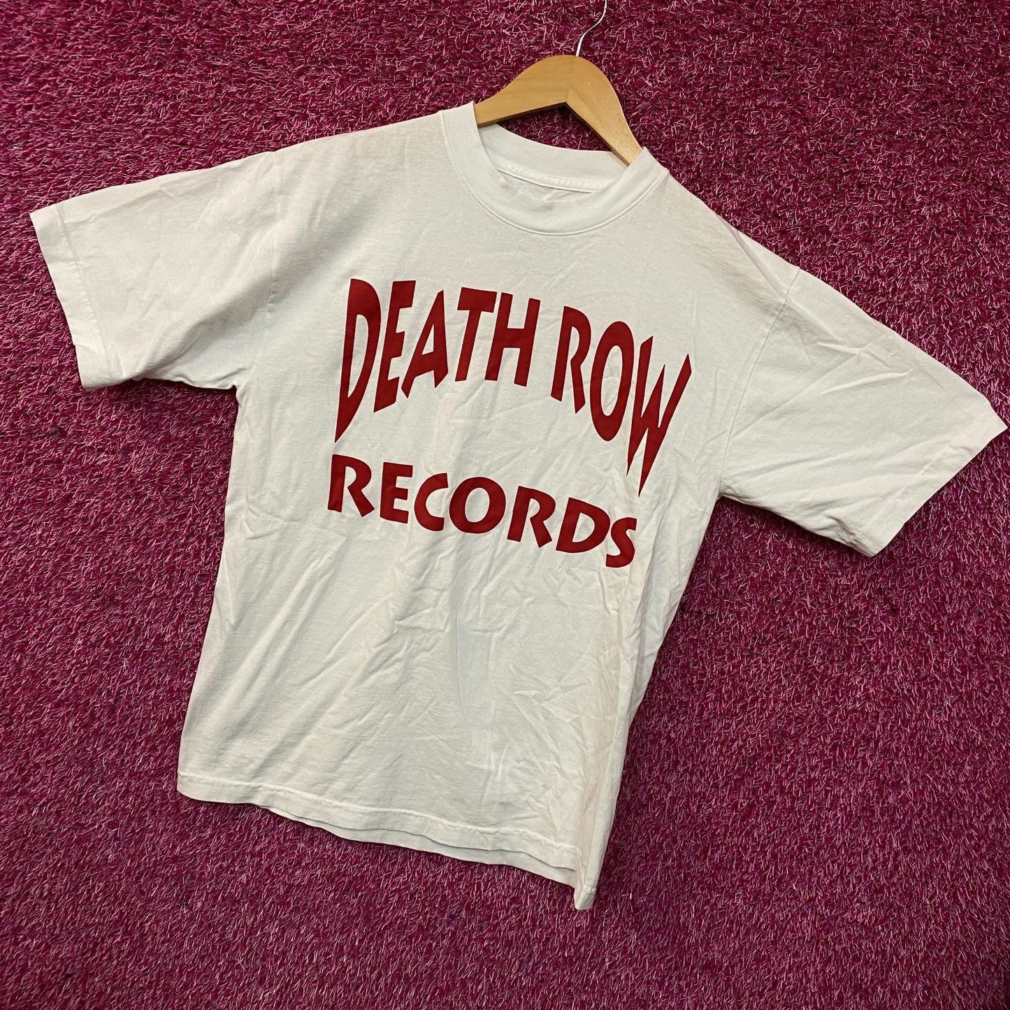Death Row Records Logo Graphic T-Shirt Small