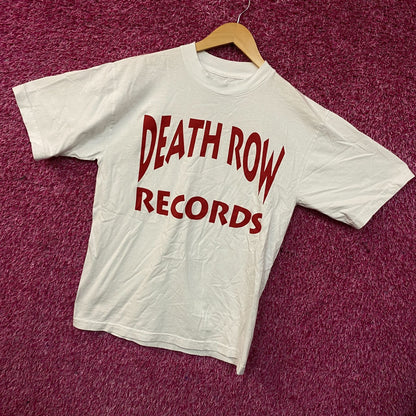 Death Row Records Logo Graphic T-Shirt Small