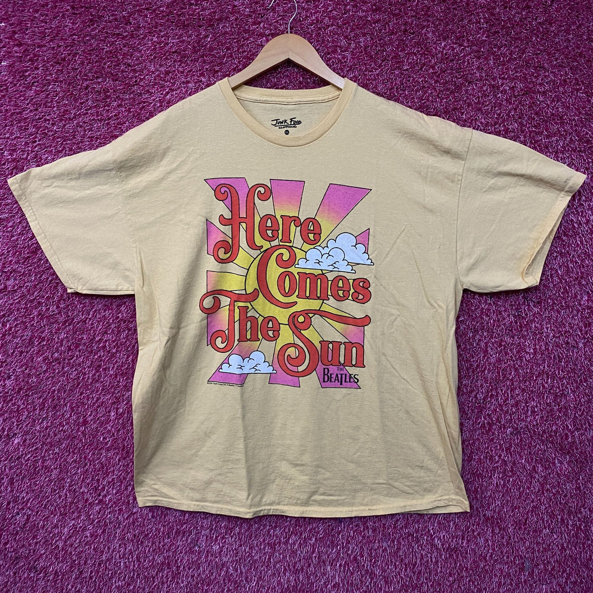 The Beatles Here Comes The Sun Graphic T-Shirt XL