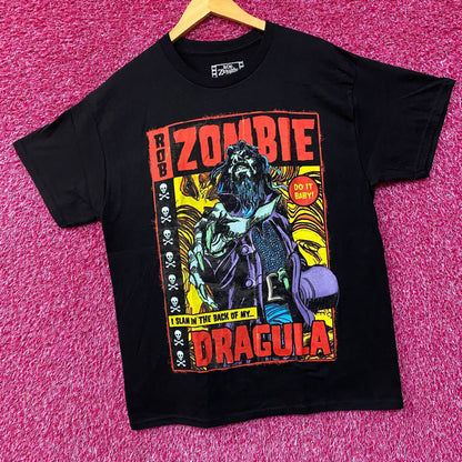 Rob Zombie Dragula Hellbilly Deluxe Comic Style T-Shirt Large