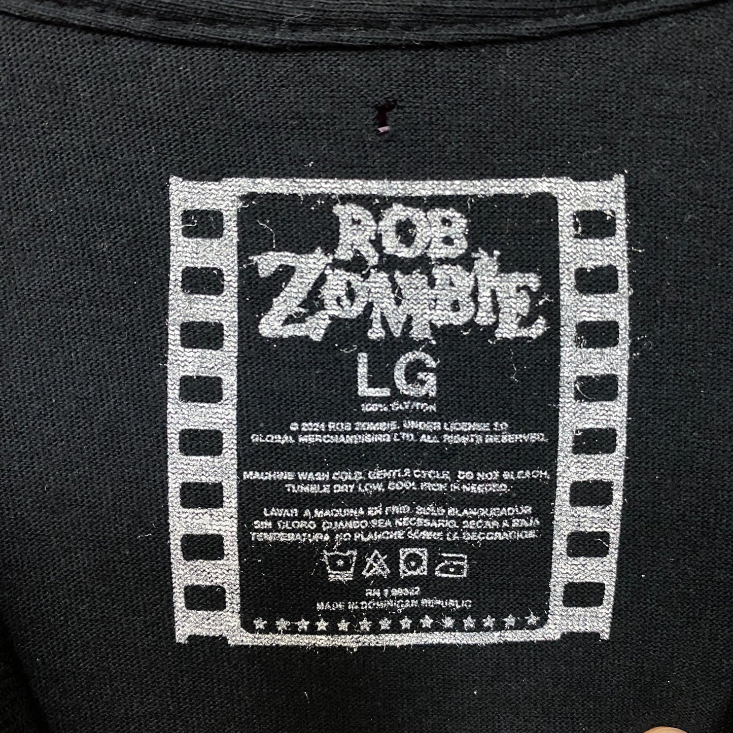 Rob Zombie Dragula Hellbilly Deluxe Comic Style T-Shirt Large