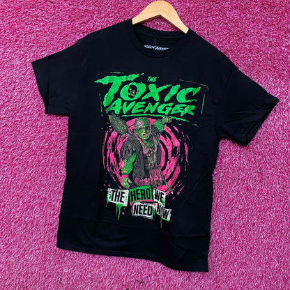 The Toxic Avenger: The Hero We Need Now T-Shirt Medium