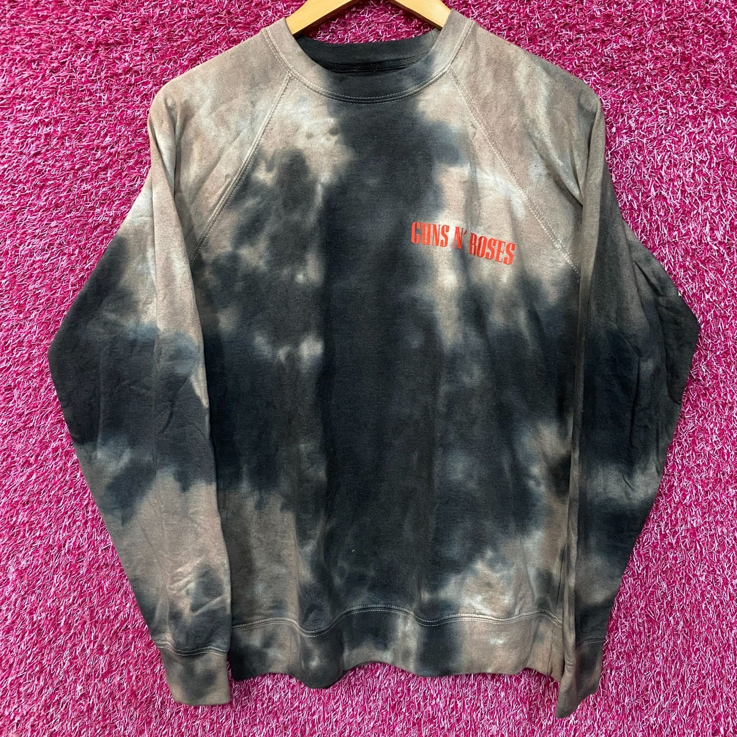 Guns N' Roses Rock Band Tie-Dye Sweatshirt Small