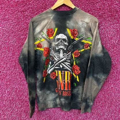 Guns N' Roses Rock Band Tie-Dye Sweatshirt Small