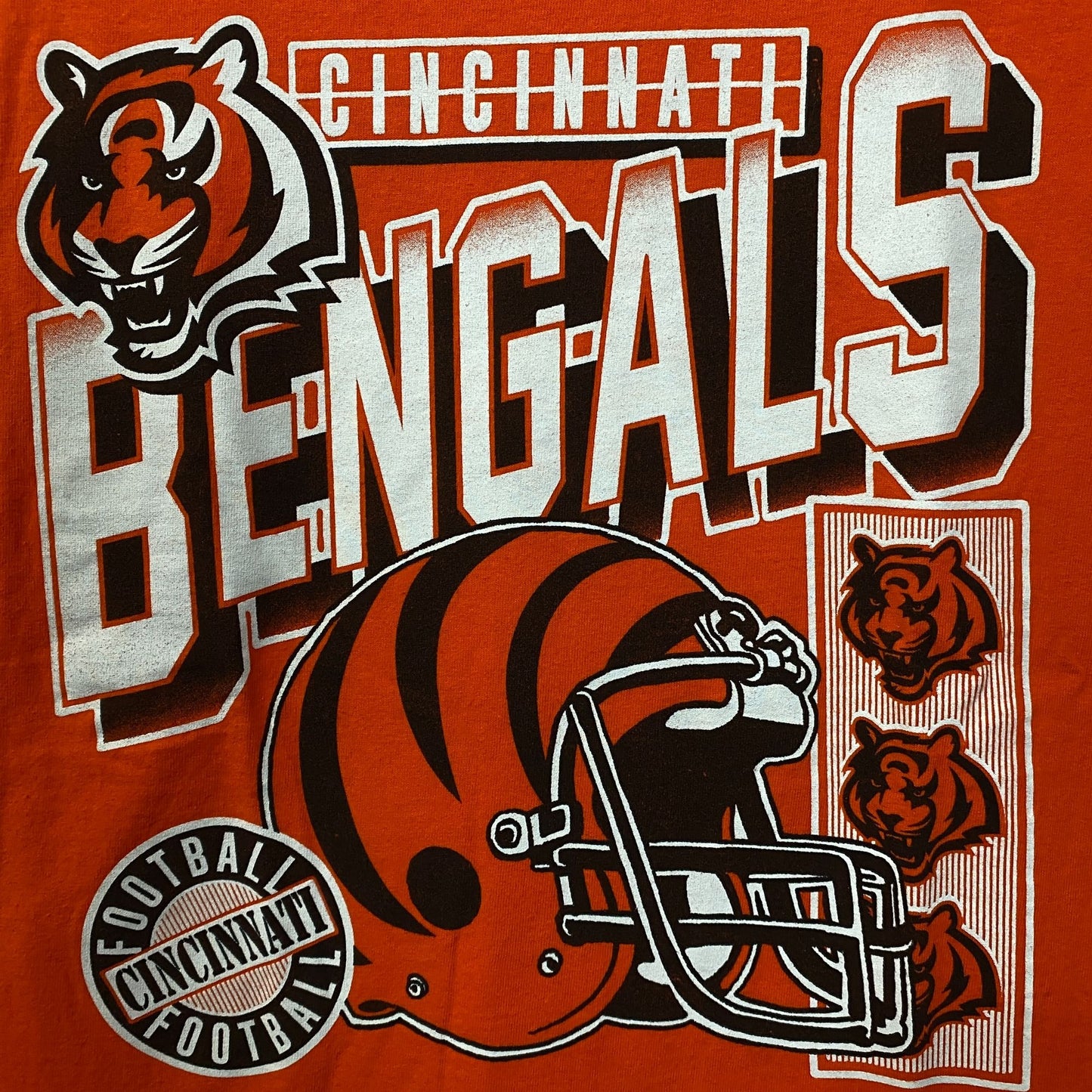Junk Food Clothing NFL Cincinnati Bengals Checkdown Flea Market Tee Medium