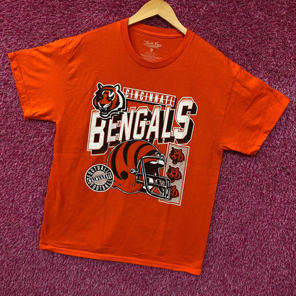 Junk Food Clothing NFL Cincinnati Bengals Checkdown Flea Market Tee Medium