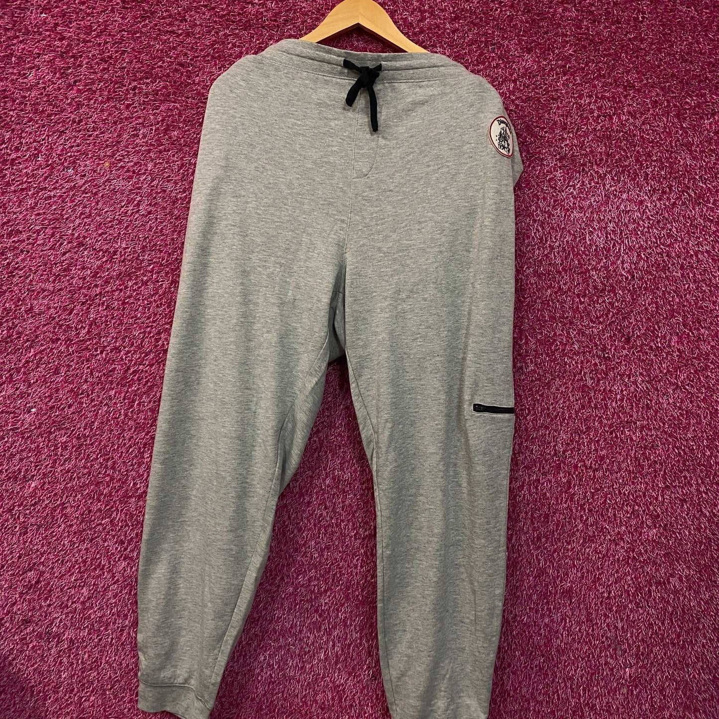 Disney Parks Forever Collection Junk Food Mickey Mouse Grey Sweatpants 2XL