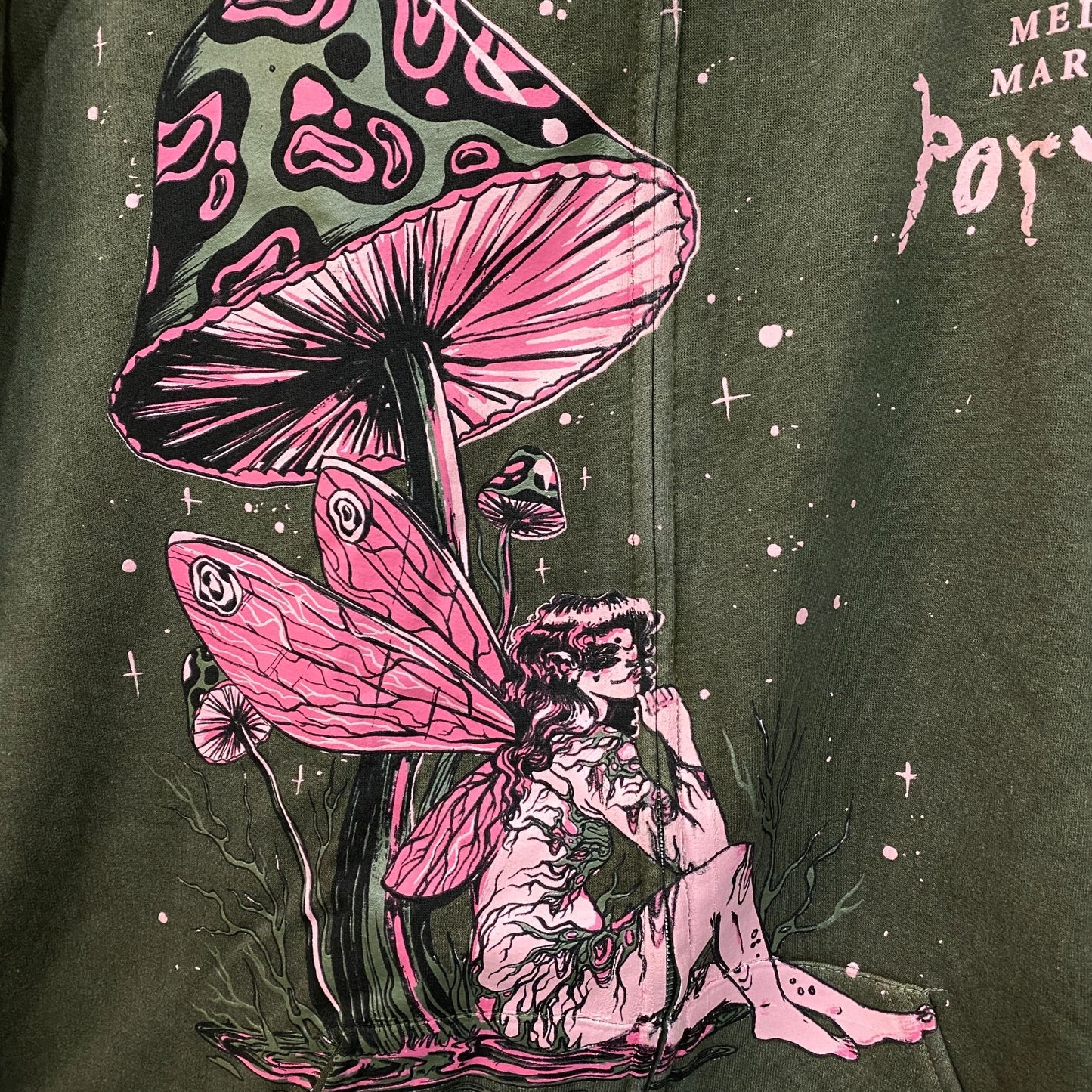 Melanie Martinez Portal Fairy zip Up Hoodie 2xl
