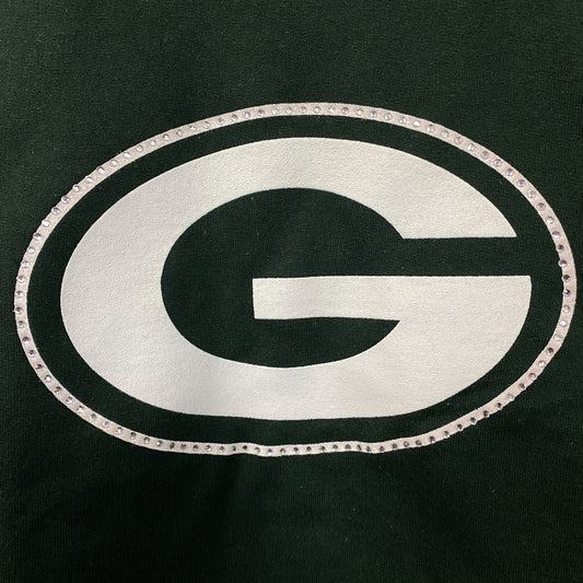 Junk Food Green Bay Packers Bling Flea Market Crop Fleece Medium