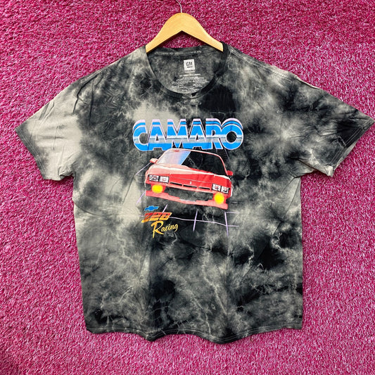Chevrolet Tie Dye Camaro Graphic Print T-Shirt 2XL