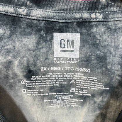 Chevrolet Tie Dye Camaro Graphic Print T-Shirt 2XL