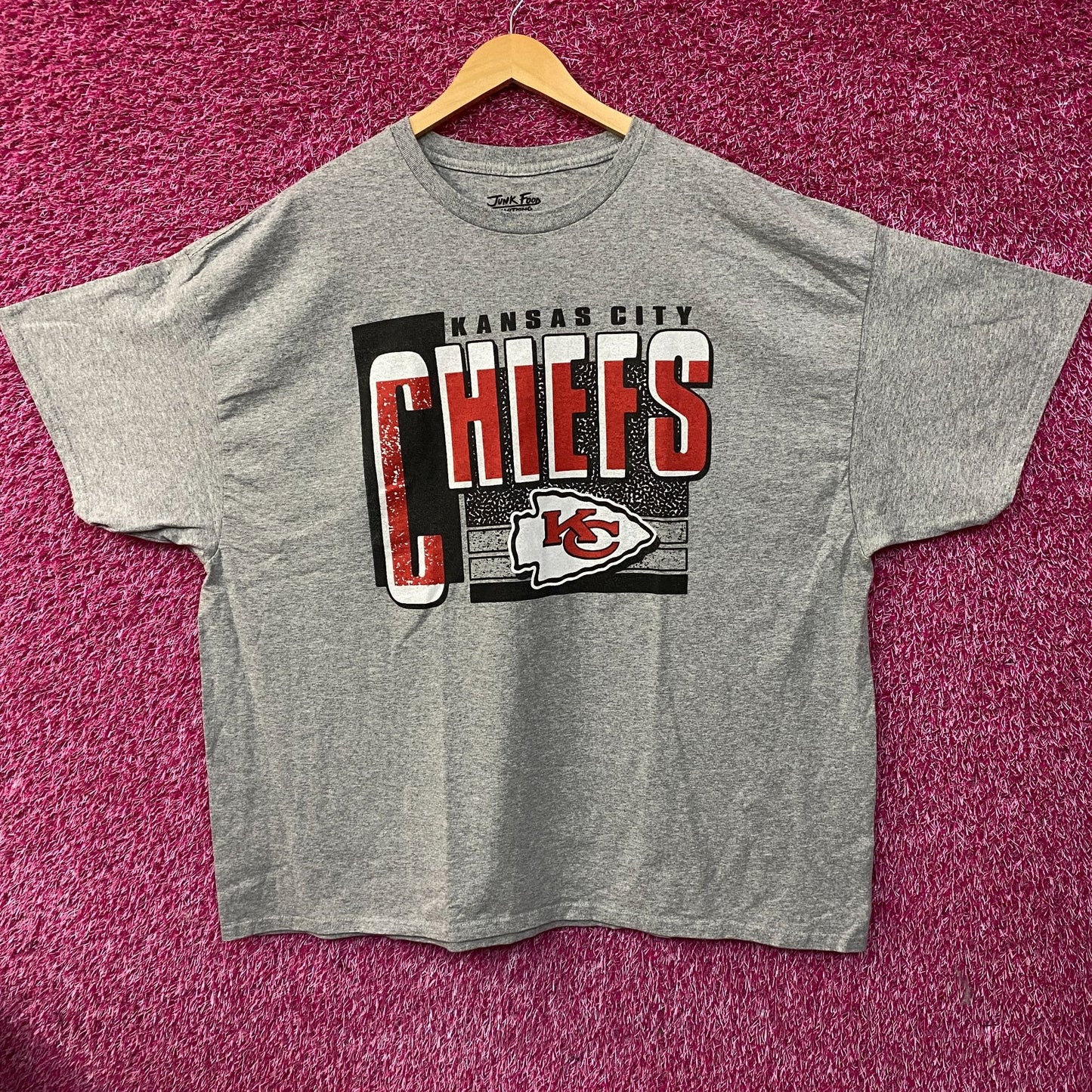 Junk Food NFL Kansas City Chiefs Complete T-Shirt 2XL