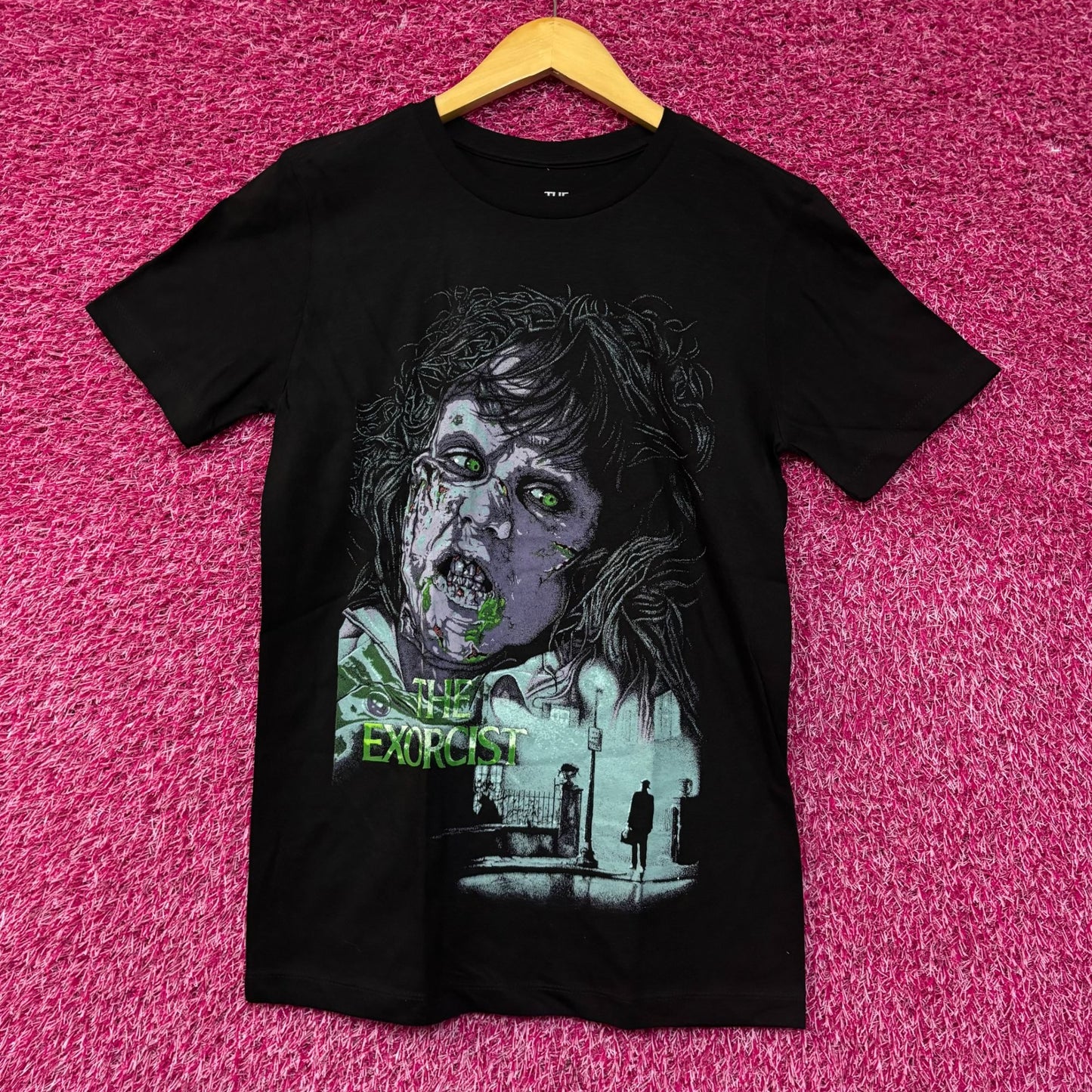 The Exorcist Horror Graphic Design T-Shirt Extra Small