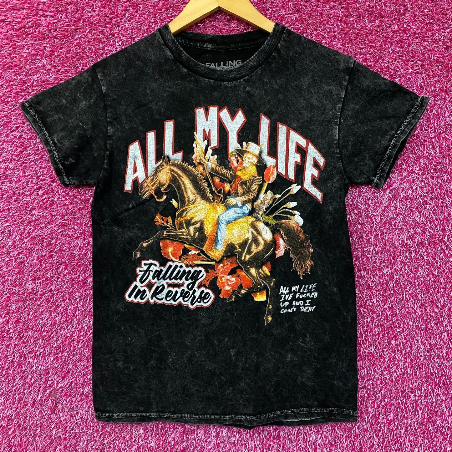 Falling In Reverse All My Life T-Shirt Size Small