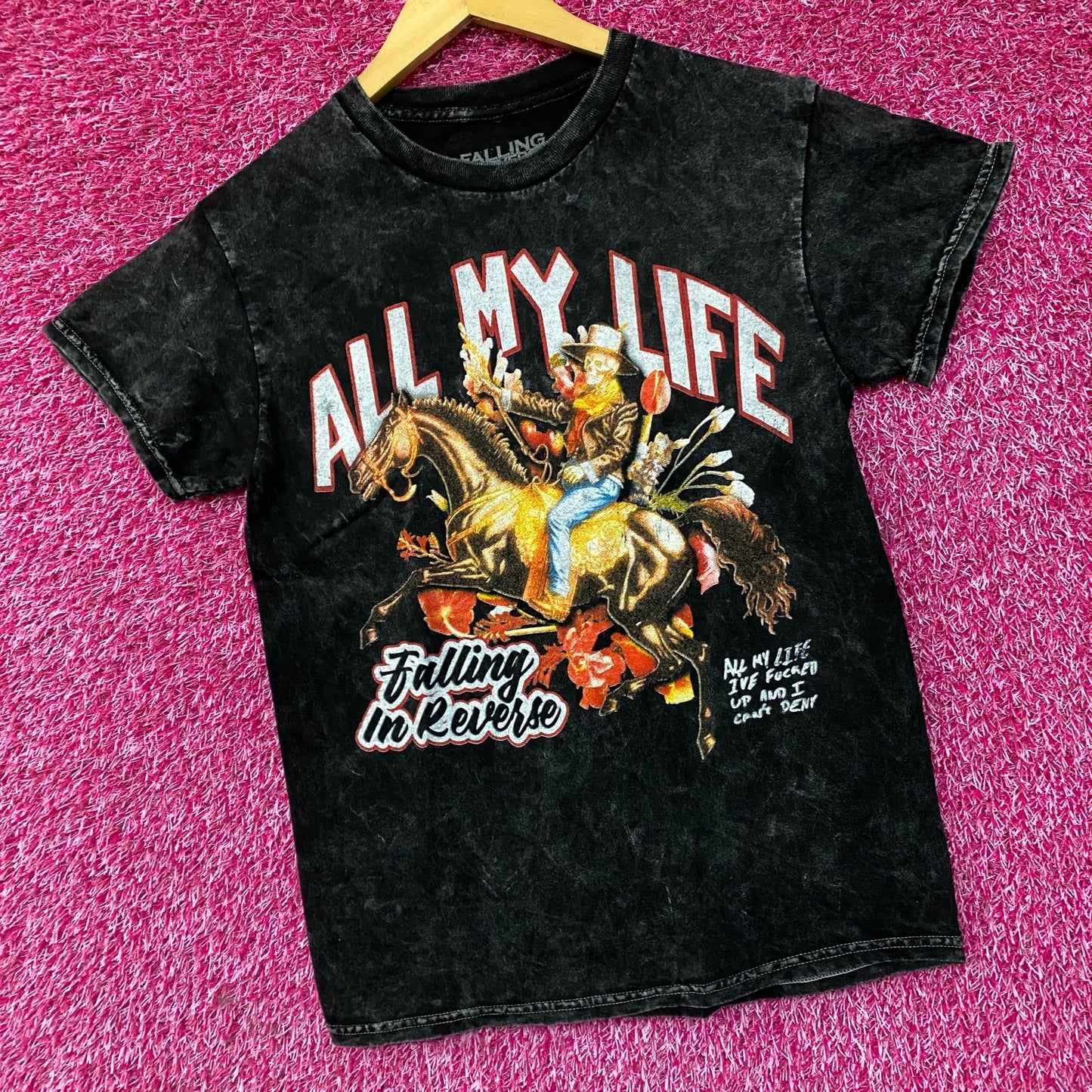 Falling In Reverse All My Life T-Shirt Size Small