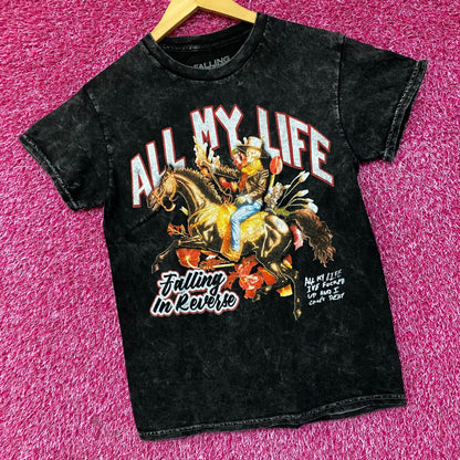 Falling In Reverse All My Life T-Shirt Size Small