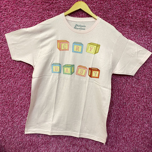 Melanie Martinez Cry Baby Building Blocks Tshirt size XL