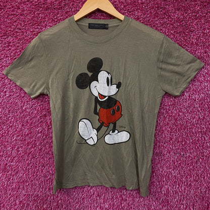 Disney Women's Mickey Mouse Graphic Tissue T-Shirt XS
