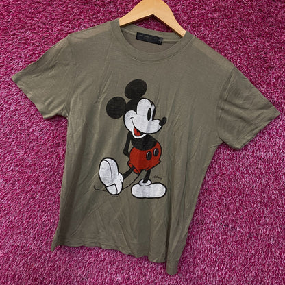 Disney Women's Mickey Mouse Graphic Tissue T-Shirt XS