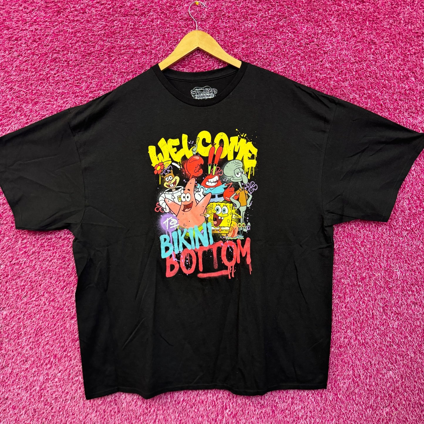 Sponge Bob Welcome to Bikini Bottom T-shirt size 3XL