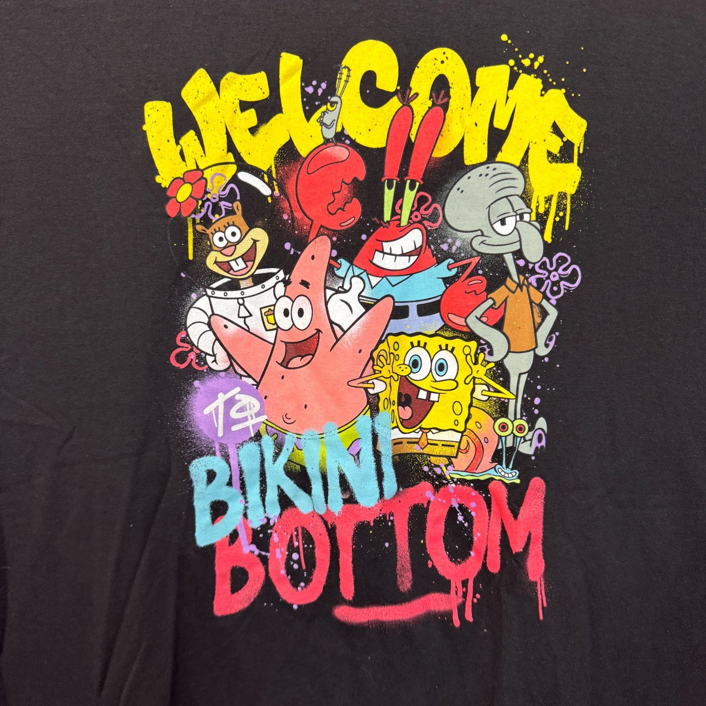 Sponge Bob Welcome to Bikini Bottom T-shirt size 3XL