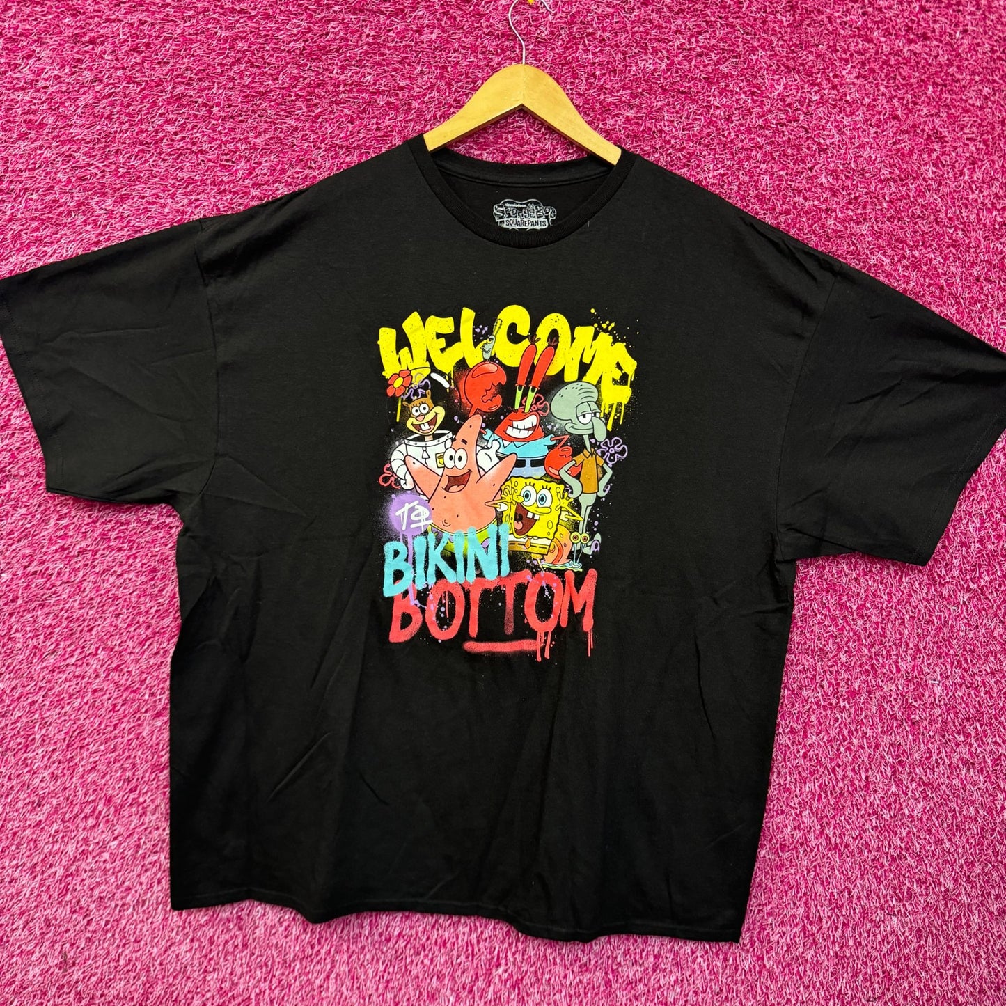 Sponge Bob Welcome to Bikini Bottom T-shirt size 3XL