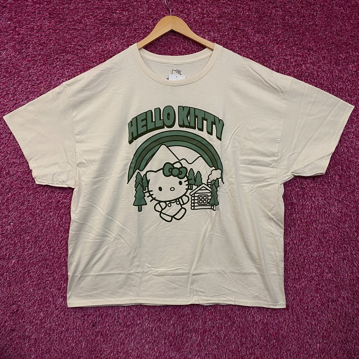 Sanrio Hello Kitty Outdoors Cute Graphic T-Shirt 2XL