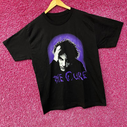 The Cure- Face Logo Robert Smith Graphic Design T-Shirt Large