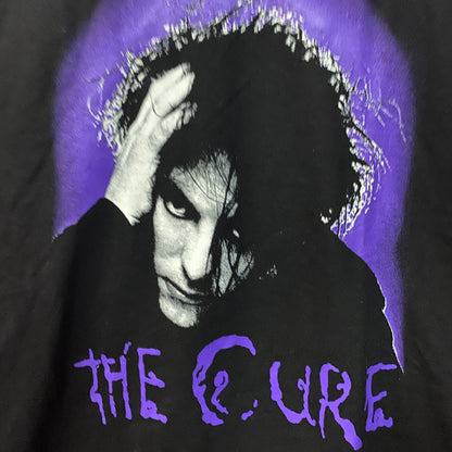 The Cure- Face Logo Robert Smith Graphic Design T-Shirt Large