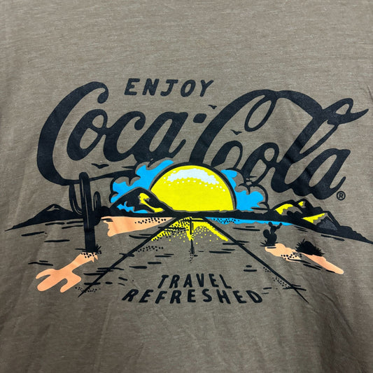 Coca-Cola Travel Refreshed Sunset T-shirt Size 3XLT