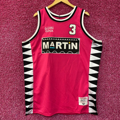 Martin Damn Gina Headgear Classics Basketball Jersey 3XL