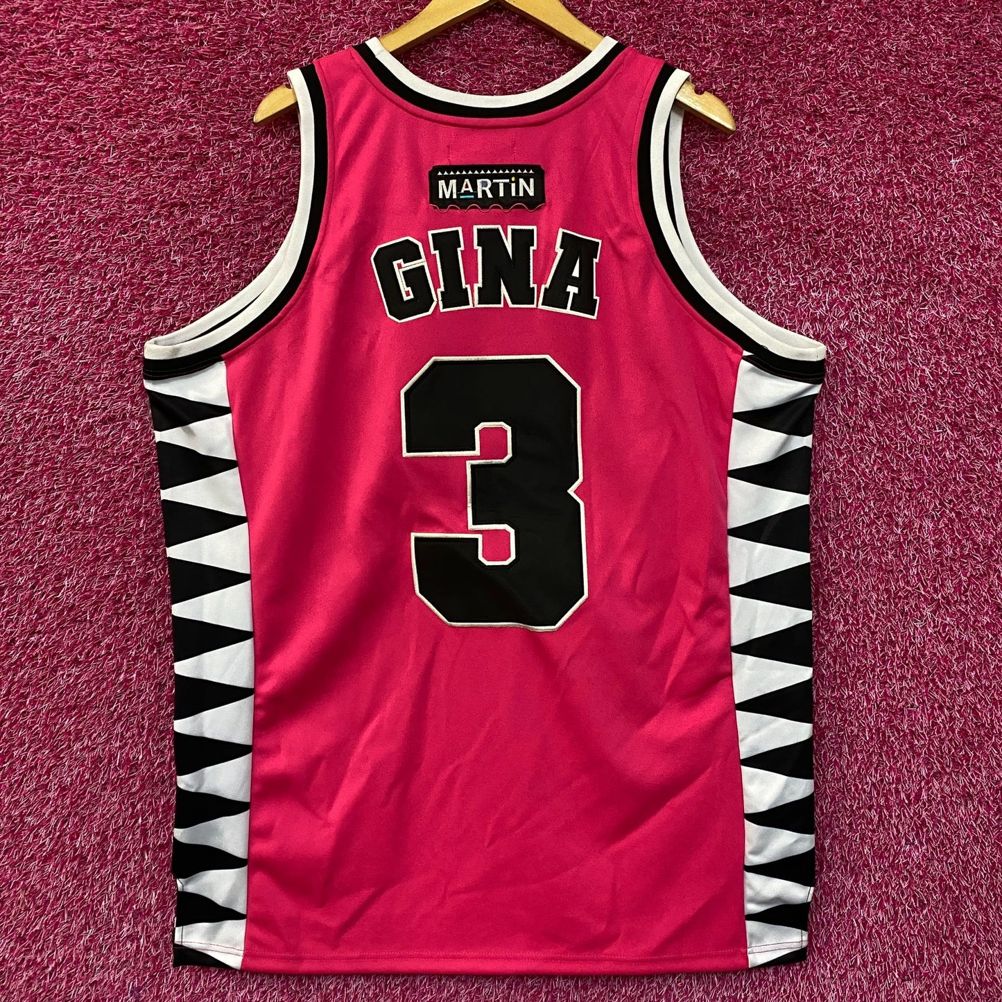 Martin Damn Gina Headgear Classics Basketball Jersey 3XL