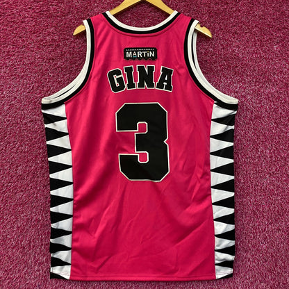 Martin Damn Gina Headgear Classics Basketball Jersey 3XL