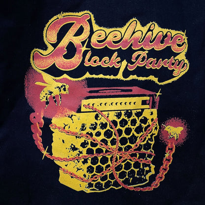 The Beehive Block Party Graphic Tote Bag