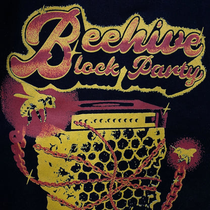 The Beehive Block Party Graphic Tote Bag