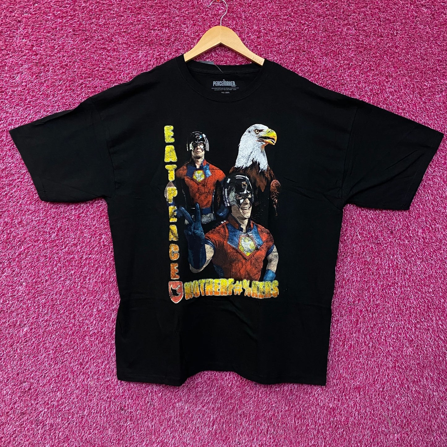 DC Comics Peacemaker "Peace At Any Cost" Graphic T-Shirt 2XL