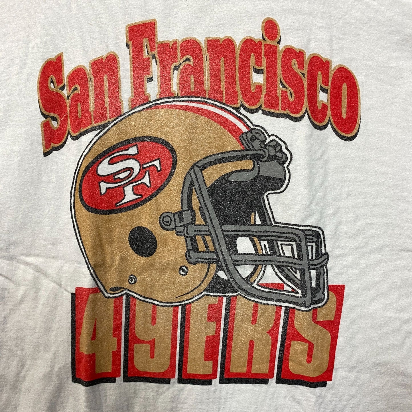 NFL Junk Food San Francisco 49rs White Helmet Logo XL