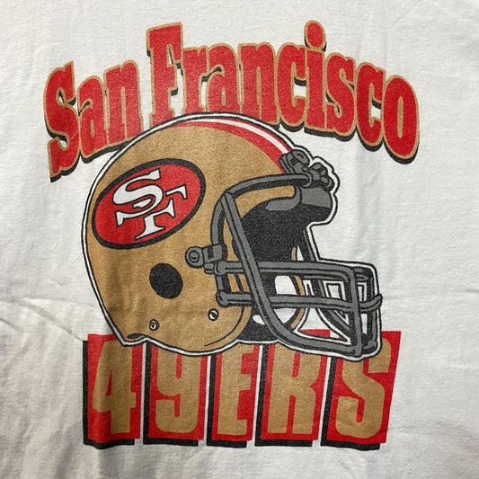NFL Junk Food San Francisco 49rs White Helmet Logo XL