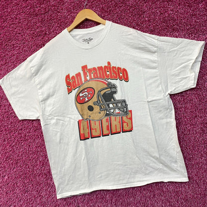 NFL Junk Food San Francisco 49rs White Helmet Logo XL