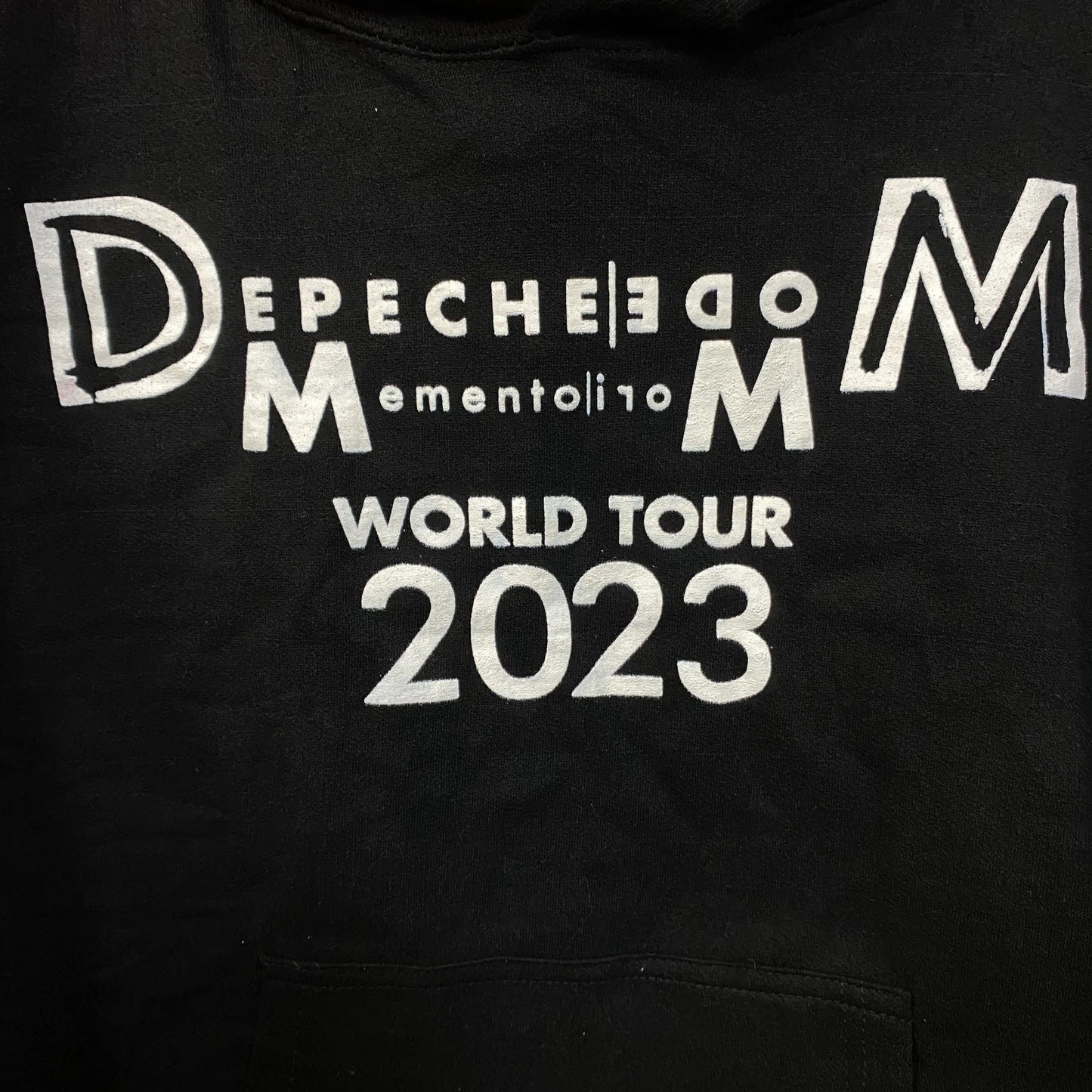 Depeche Mode World Tour 2023 Hoodie size Small