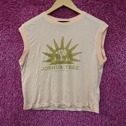 Joshua Tree Yucca Tree Muscle Tissue Tee Size Small