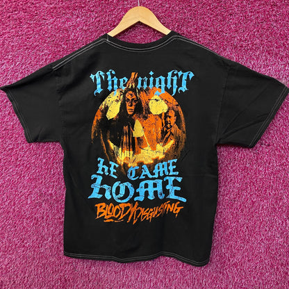 John Carpenter's Halloween Michael Myers "The Night He Came Home" Vintage Graphic Tee Medium