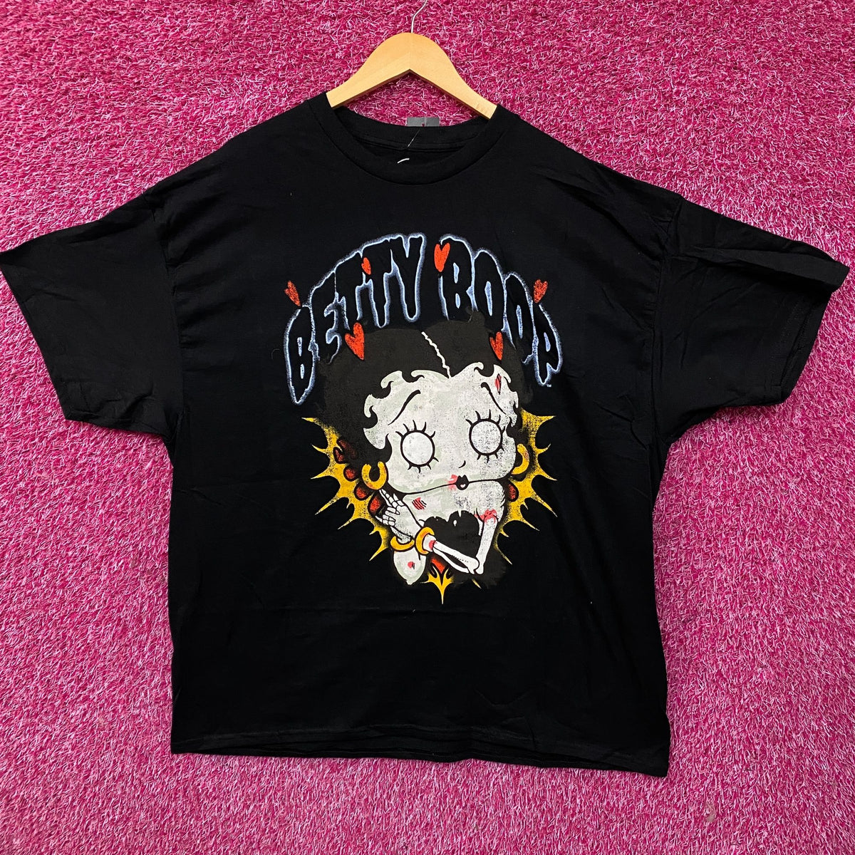 Fleischer Studios Betty Boop Zombie Love Graphic T-Shirt 2XL