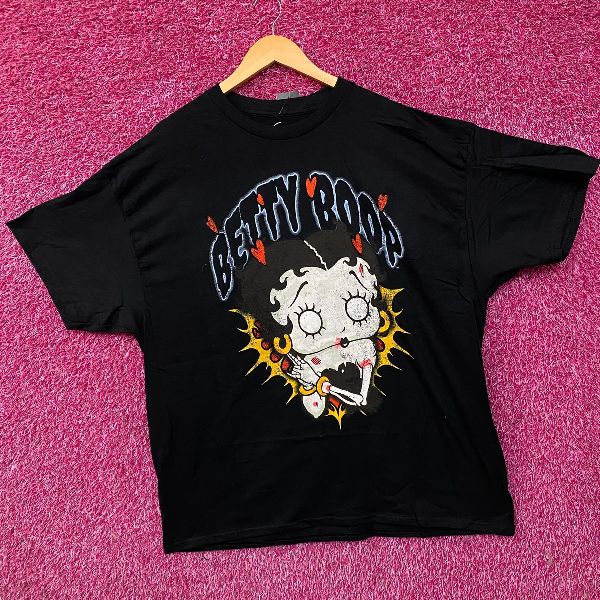 Fleischer Studios Betty Boop Zombie Love Graphic T-Shirt 2XL