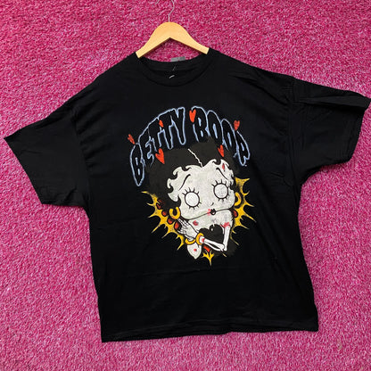 Fleischer Studios Betty Boop Zombie Love Graphic T-Shirt 2XL